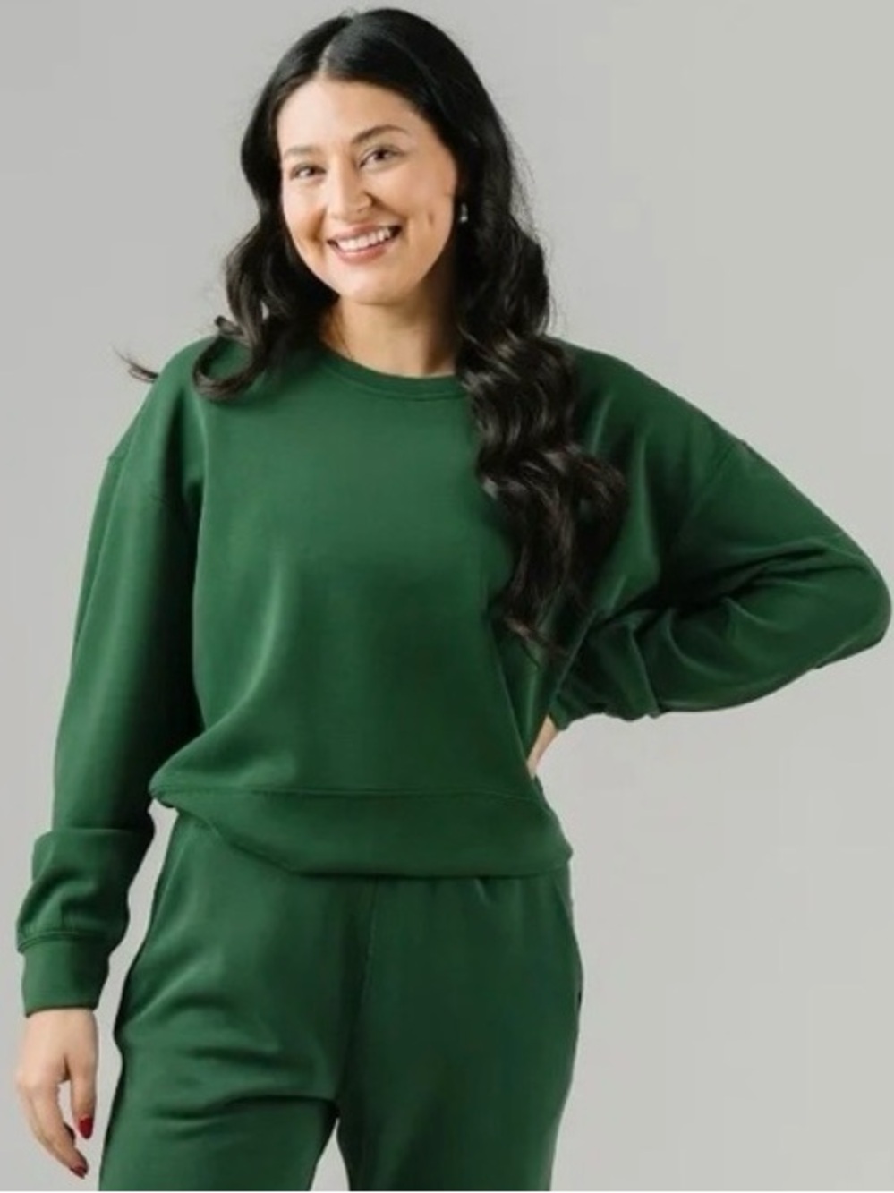 Zyia Green Solstice Sweatshirt